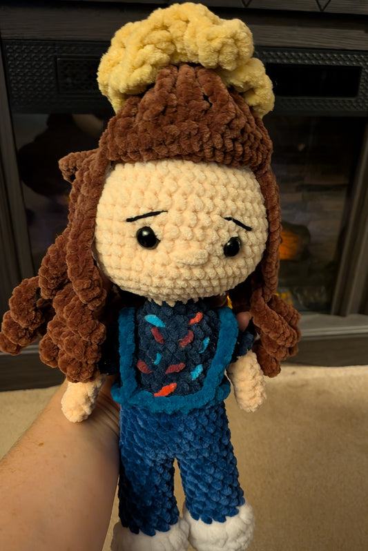 Handmade Crochet Eleven Doll