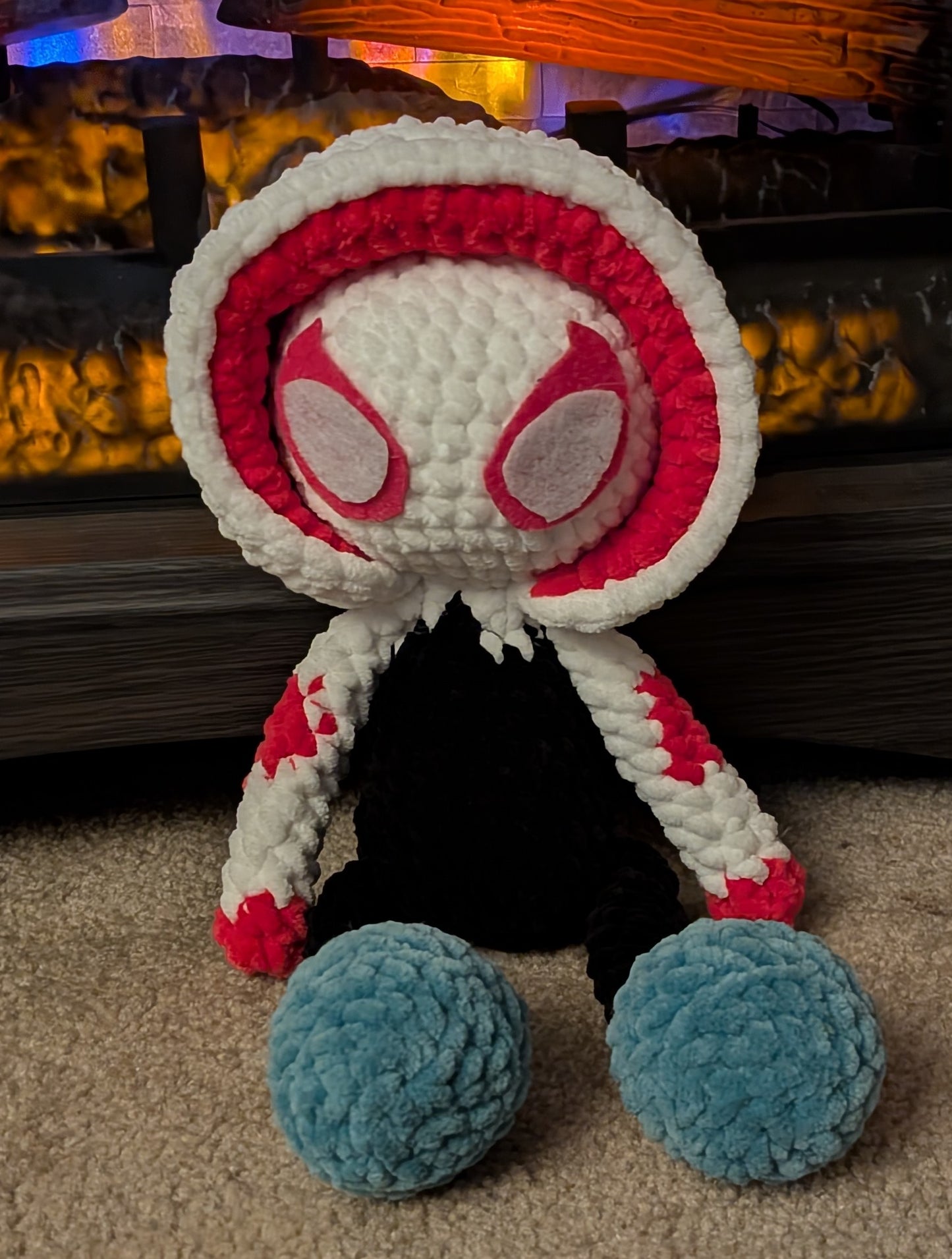 Spider Gwen Handmade Crochet Plushie