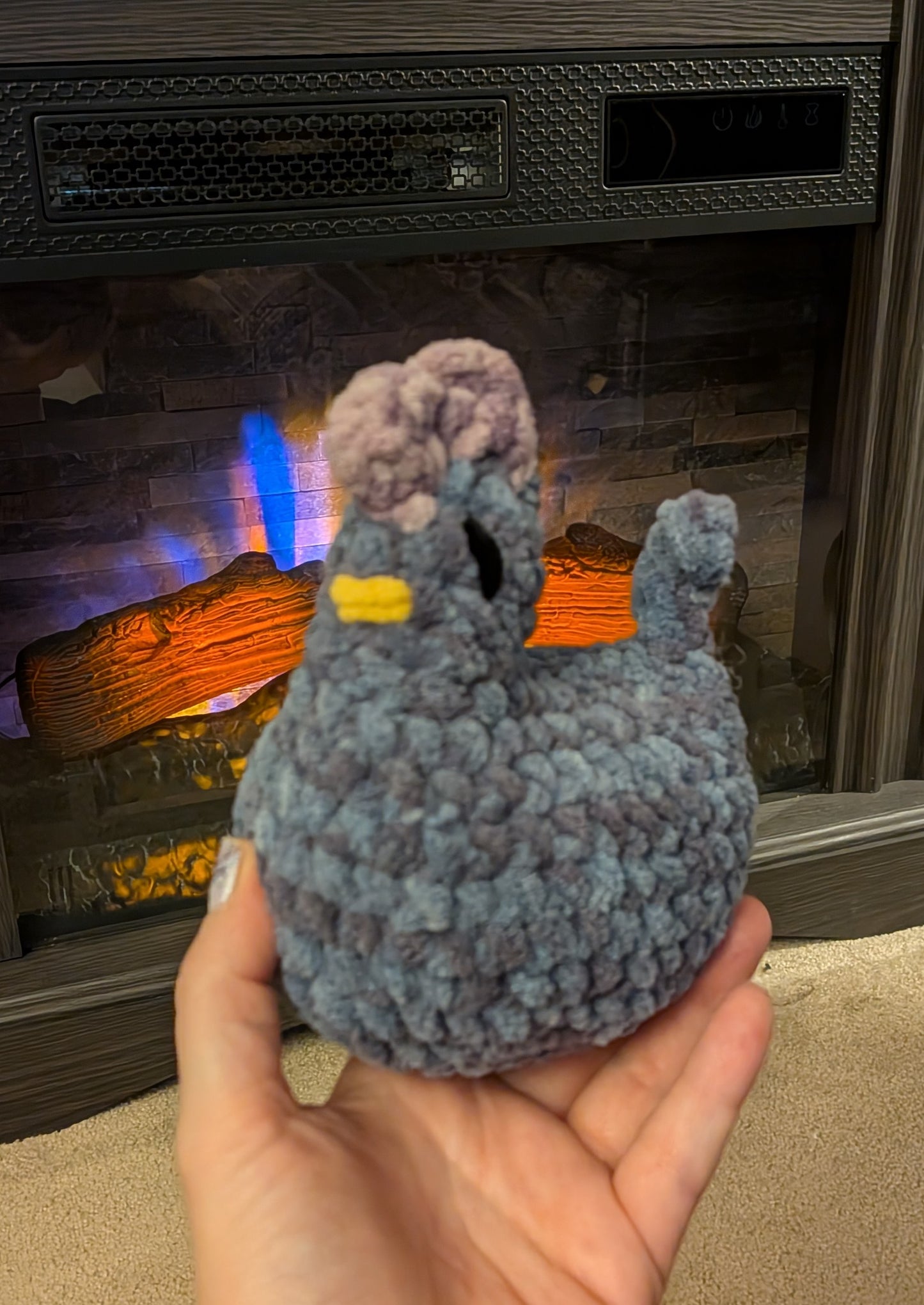 Handmade Crochet Stardew Valley Chicken plushie
