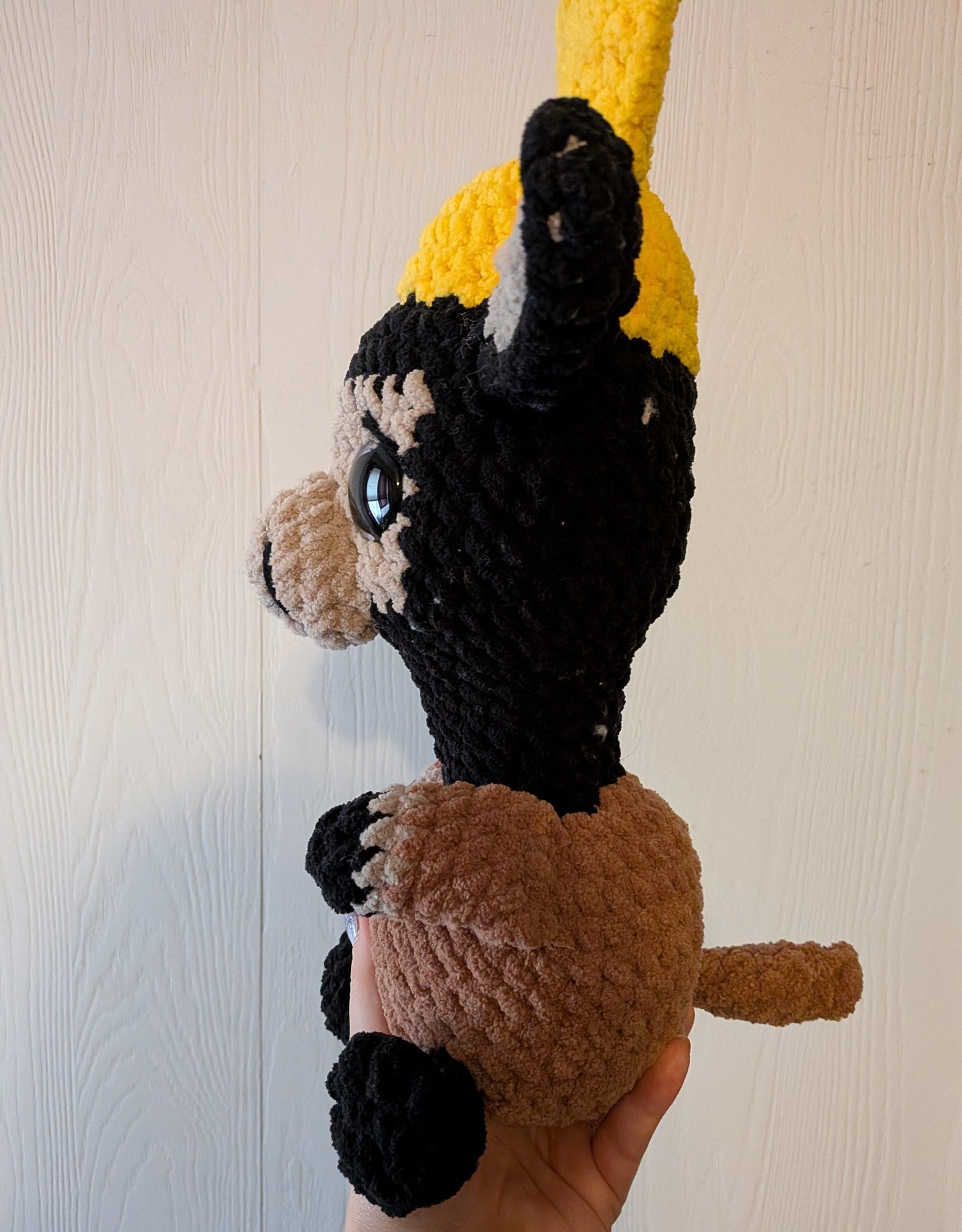 Handmade Crochet Kuzco Llama plushie