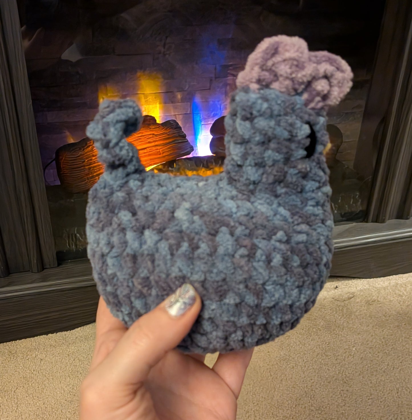Handmade Crochet Stardew Valley Chicken plushie